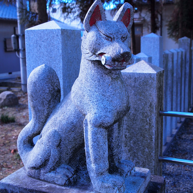 泰富稲荷の守り神